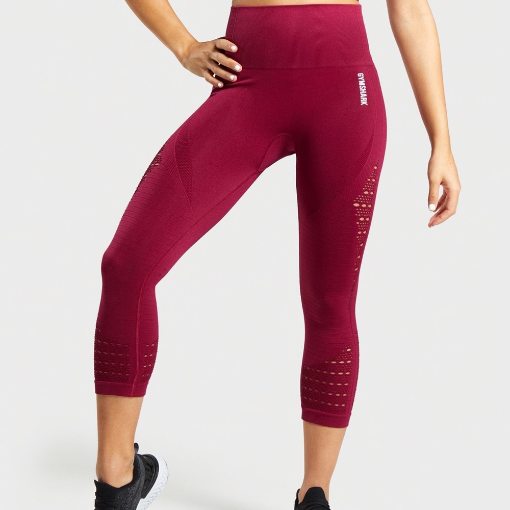 Gymshark energy+seamless cropped leggings